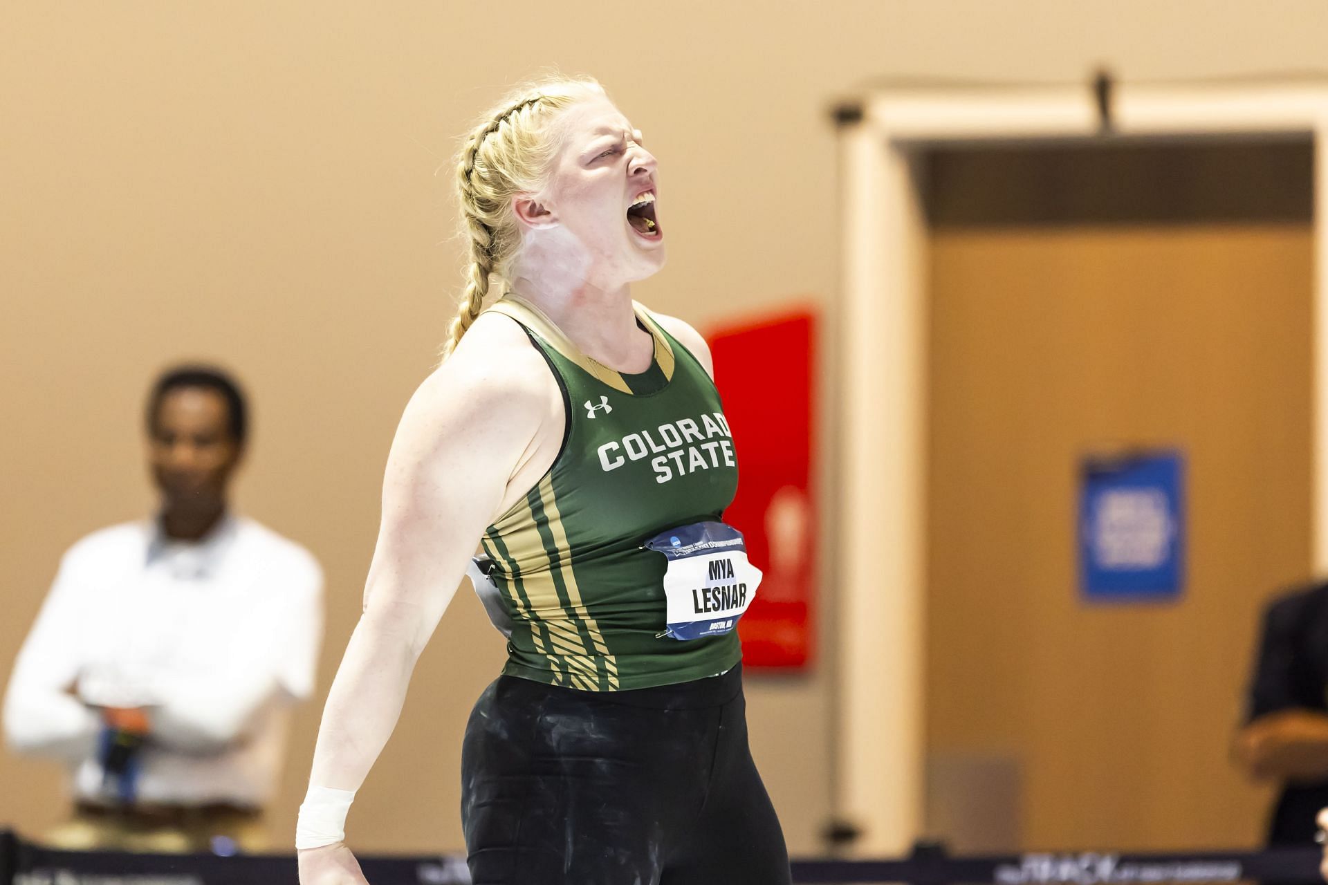 Lesnar at the 2024 NCAA Division I Indoor Track and Field Championships - (Source: Getty)